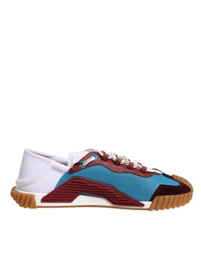 Dolce & Gabbana Multicolor Nylon Ns1 Low Top Sneakers Men's Shoes