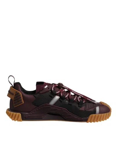 Dolce & Gabbana Multicolor Nylon Ns1 Low Top Sneakers Shoes