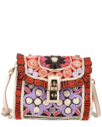 Dolce & Gabbana Multicolor Raffia Miss Dolce Top Handle Bag (authentic Pre-  Loved)