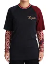 Dolce & Gabbana Multicolor Royals Crewneck Pullover Sweater In Multi