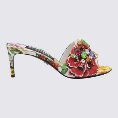 DOLCE & GABBANA MULTICOLOR SANDALS