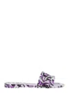 Dolce & Gabbana Dolce&gabbana Women Maiolica Print Slides In Purple