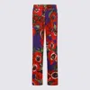Dolce & Gabbana Floral-print Drawstring-waistband Palazzo Pants