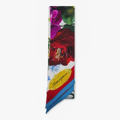 Dolce & Gabbana Multicolor Silk Scarve