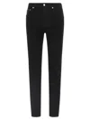 Dolce & Gabbana Fitted Pants With Back Pocket And Belt Loops In Black