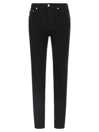 DOLCE & GABBANA MULTICOLOR SLIM TROUSERS
