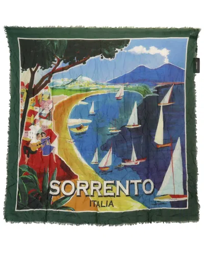 Dolce & Gabbana Multicolor Sorrento Dg Shawl Fring