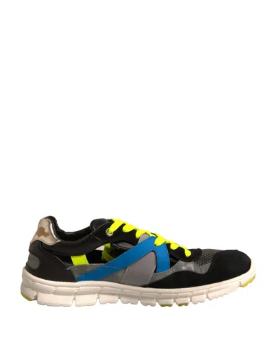 Pre-owned Dolce & Gabbana Multicolor Suede Low Top Sneakers Men's Shoes ()