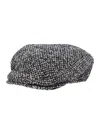 Dolce & Gabbana Multicolor Textured Flat Hat In Gold