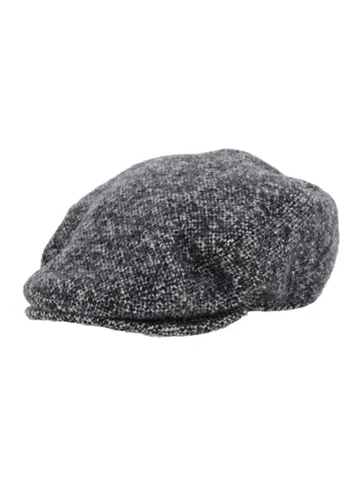 Dolce & Gabbana Multicolor Textured Flat Hat In Gold
