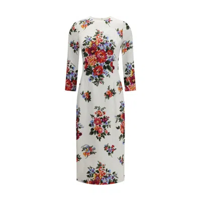 Dolce & Gabbana Multicolor Viscose Casual Women's Dress
