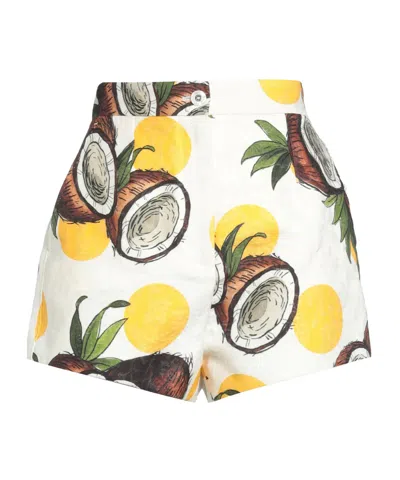 Dolce & Gabbana Multicolor Woven Shorts