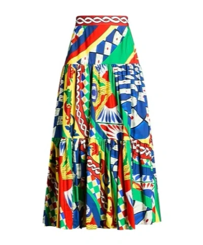 Dolce & Gabbana Multicolored Umbrella Skirt