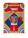 Dolce & Gabbana Multicolour Moka Express Coffee Maker In Red