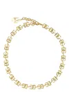 Dolce & Gabbana Multilogo Necklace Jewelry Gold In Gold