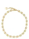 Dolce & Gabbana Multilogo Necklace In Gold