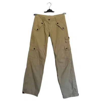 Pre-owned Dolce & Gabbana Multipocket Cargo Pants In Brown
