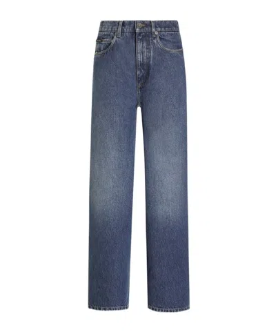 Dolce & Gabbana Multi-pocket Jeans In Blue