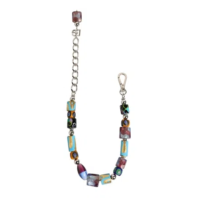 Dolce & Gabbana Murano Glass Beads Necklace In Multi