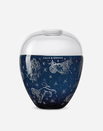 Dolce & Gabbana Murano Glass Vase In Blue