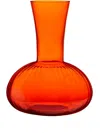 Dolce & Gabbana Murano Glass Wine Pitcher In Orange