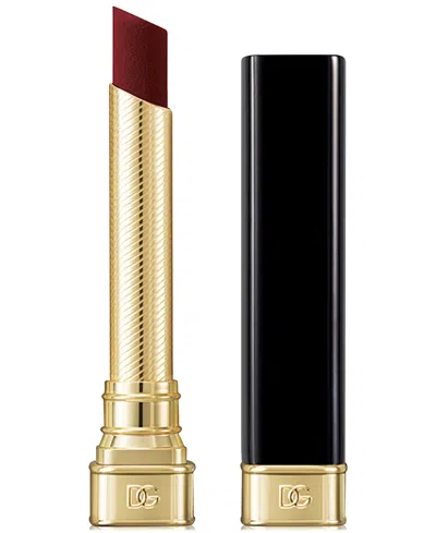 Dolce & Gabbana My Comfy Matte Instant Rich Color & Hydration Lip Stylo In 27.01 - Rich Chocolate Brown-toned Purpl