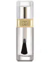Dolce & Gabbana My Nail Gloss 3d Glossy Top Coat, 0.23 Oz. In Transparent