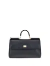 Dolce & Gabbana Medium My Sicily Bag In Black