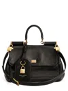 Dolce & Gabbana Medium Sicily Leather Handbag With Structured Design