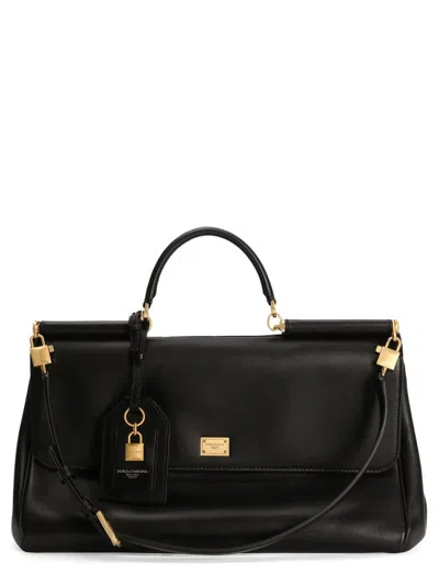 Dolce & Gabbana "my Sicily" Handbag In Black
