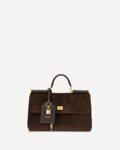 Dolce & Gabbana My Sicily Handbag In Brown
