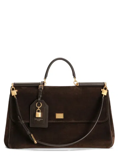 Dolce & Gabbana "my Sicily" Handbag In Brown