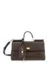 Dolce & Gabbana My Sicily Medium Tote Bag With Handle In Brown