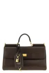 Dolce & Gabbana My Sicily Medium Tote Bag With Handle In Brown