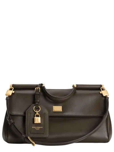 Dolce & Gabbana "my Sicily" Handbag In Brown