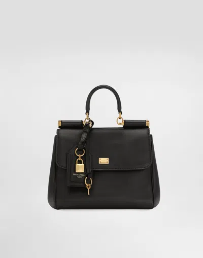 Dolce & Gabbana Borsa A Mano My Sicily In Pelle Di Vitello Plongé
