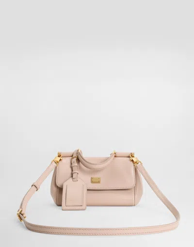 Dolce & Gabbana My Sicily Handbag In Neutral
