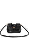 Dolce & Gabbana My Sicily Leather Handbag In Black