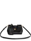 Dolce & Gabbana My Sicily Leather Handbag In Black