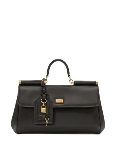 DOLCE & GABBANA DOLCE & GABBANA MY SICILY LEATHER HANDBAG