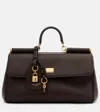 Dolce & Gabbana My Sicily Medium Tote Bag With Handle In Brown