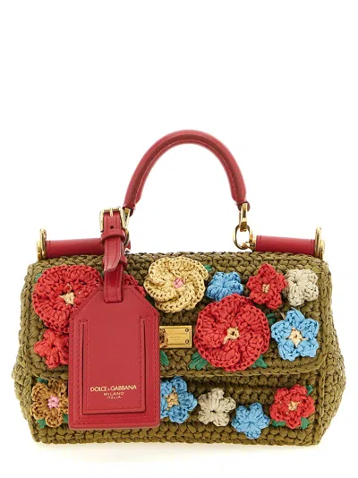 Dolce & Gabbana My Sicily Mini Handbag In Multi