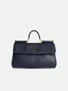 Dolce & Gabbana 'my Sicily' Plongé Calf Leather Handbag