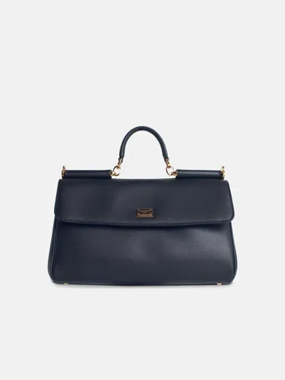 Dolce & Gabbana 'my Sicily' Plongé Calf Leather Handbag