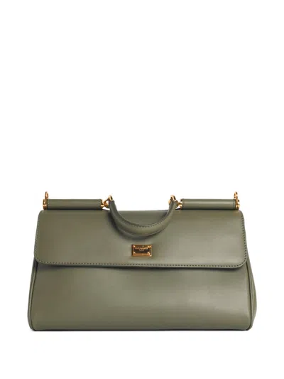Dolce & Gabbana My Sicily Soft Leather Handbag