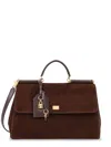 Dolce & Gabbana My Sicily Suede Shoulder Bag