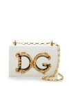 Dolce & Gabbana Nappa Leather Dg Girls Bag In White