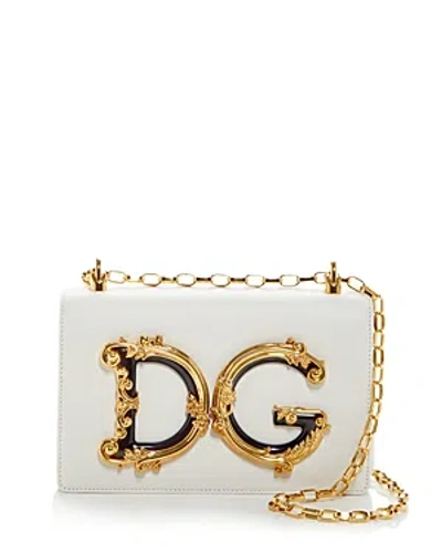 DOLCE & GABBANA NAPPA LEATHER DG GIRLS BAG