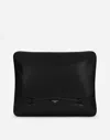 Dolce & Gabbana Dolce&gabbana Black Nappa Leather Handbag In Black