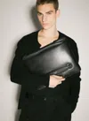 Dolce & Gabbana Nappa Leather Handbag In Black